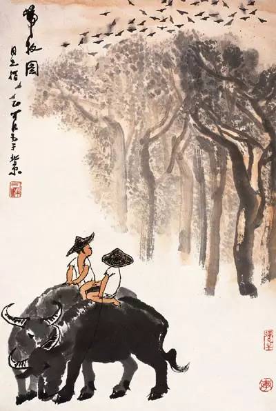 牛画,牛人,牛劲,李可染朱祖国成功的奥秘