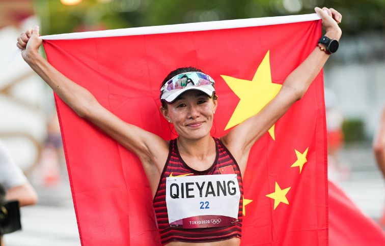 43分07秒！中國新科奧運冠軍揚威海外，1個月連奪2冠，沒有對手