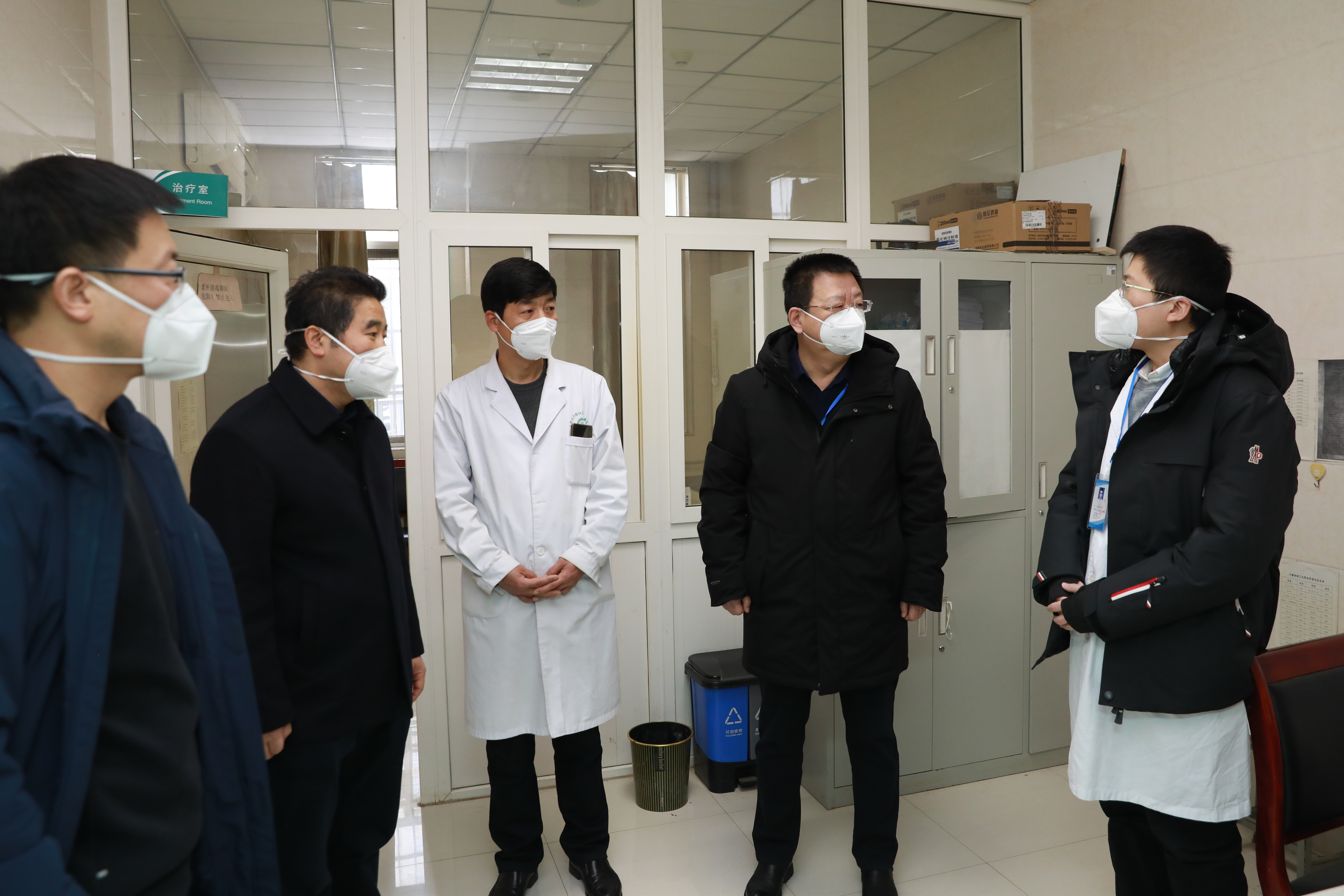 西安市红会医院院领导对兴隆街道卫生院支援工作进行检查指导