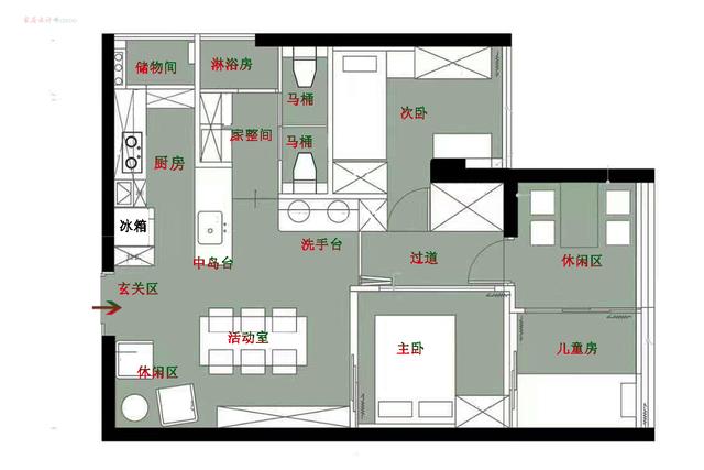看了这套“教科书式”的住宅改造，我发现小户型也能拥有大空间