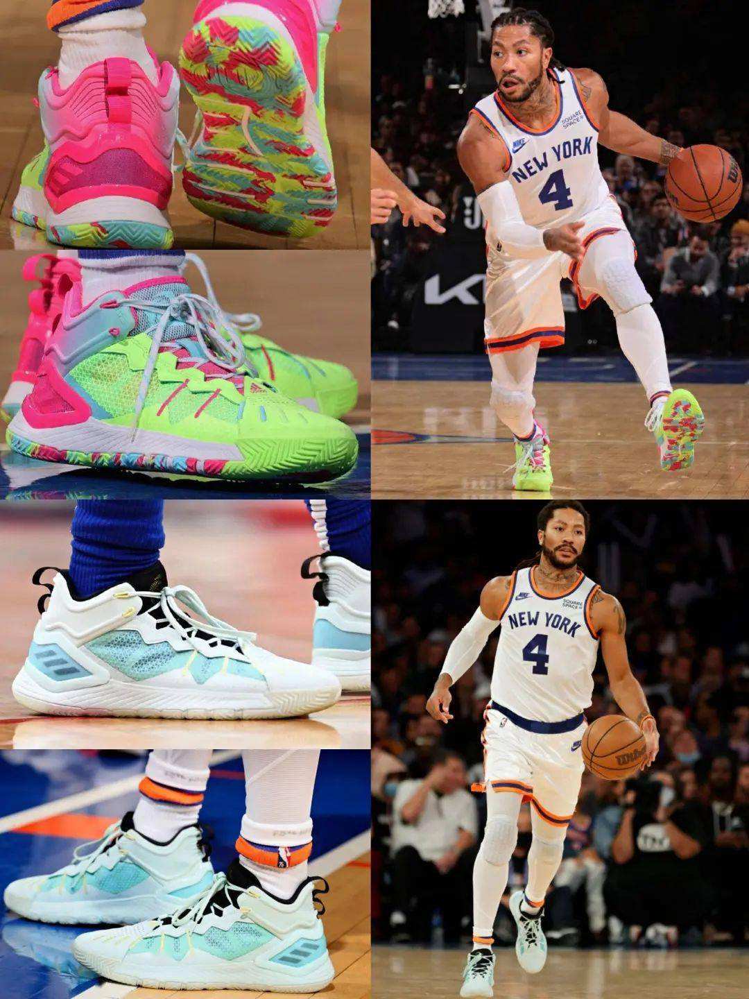 哪些nba球员有鞋(Adidas全明星球员本赛季穿了哪些实战篮球鞋？NBA赛场上脚合集)