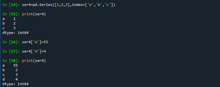 Python基礎之pandas庫