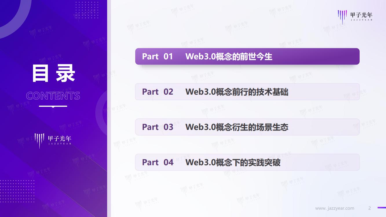 甲子光年：Web3.0概念下的场景生态简析，完整版33页