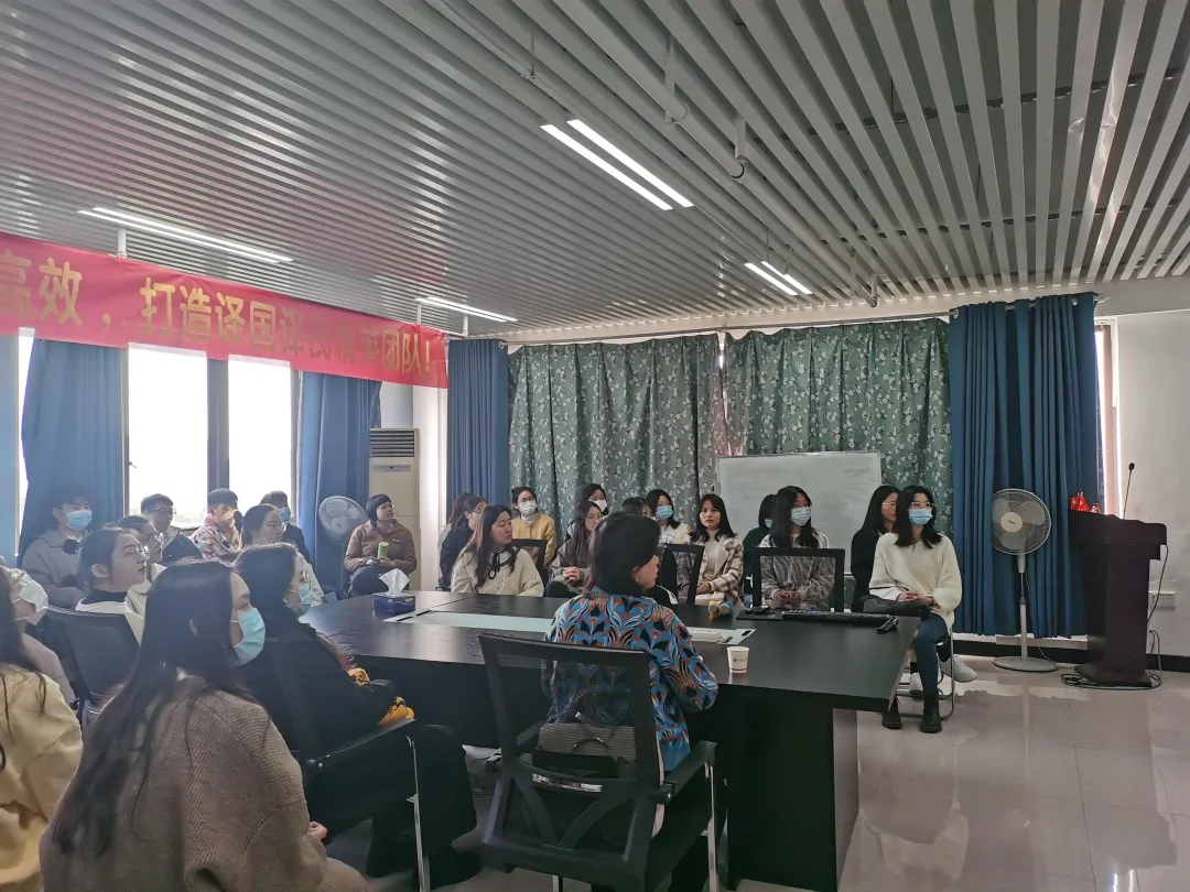 福建工程学院英语专业师生一行来到译国译民福州公司参观学习