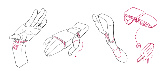 绘画初学者如何正确画手？教你基础的手部手势绘制思路