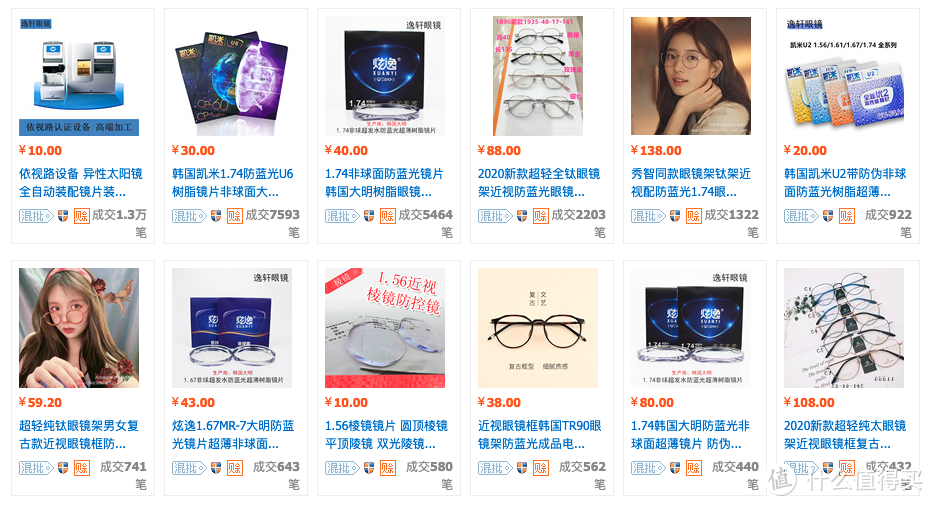 6家值得收藏的網上配鏡的超級工廠店鋪