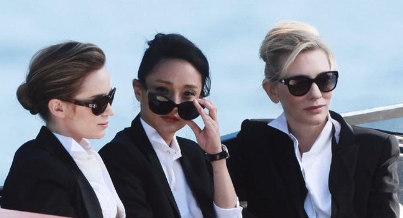 16对中外明星同框,耀眼的“东方美”不输国际咖,举手投足皆风情