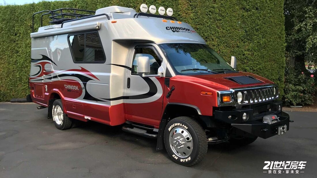 0l动力v8发动机,车友自改的悍马h2房车