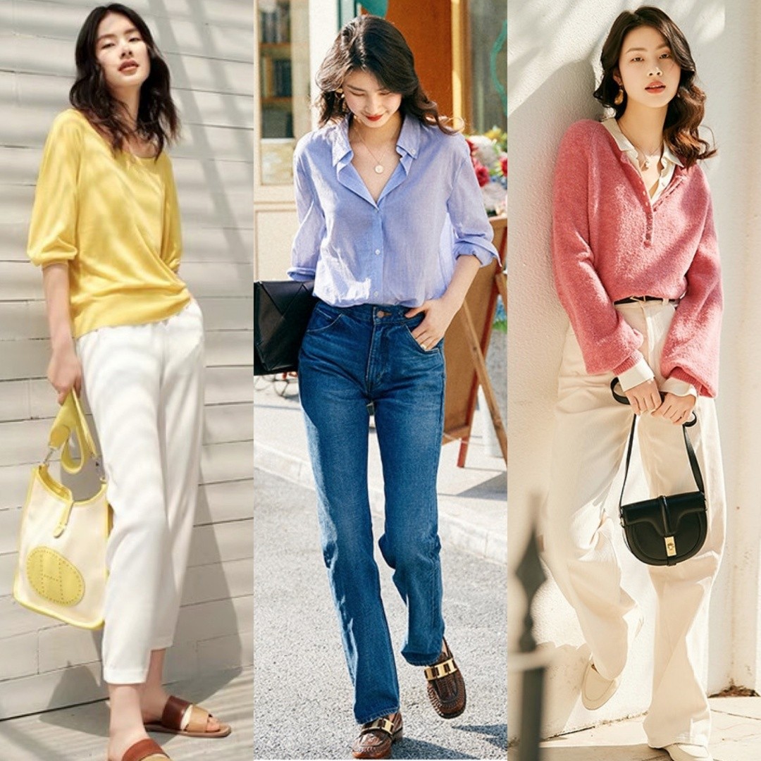春季服装搭配这27套造型这4种搭法简约时髦显气质