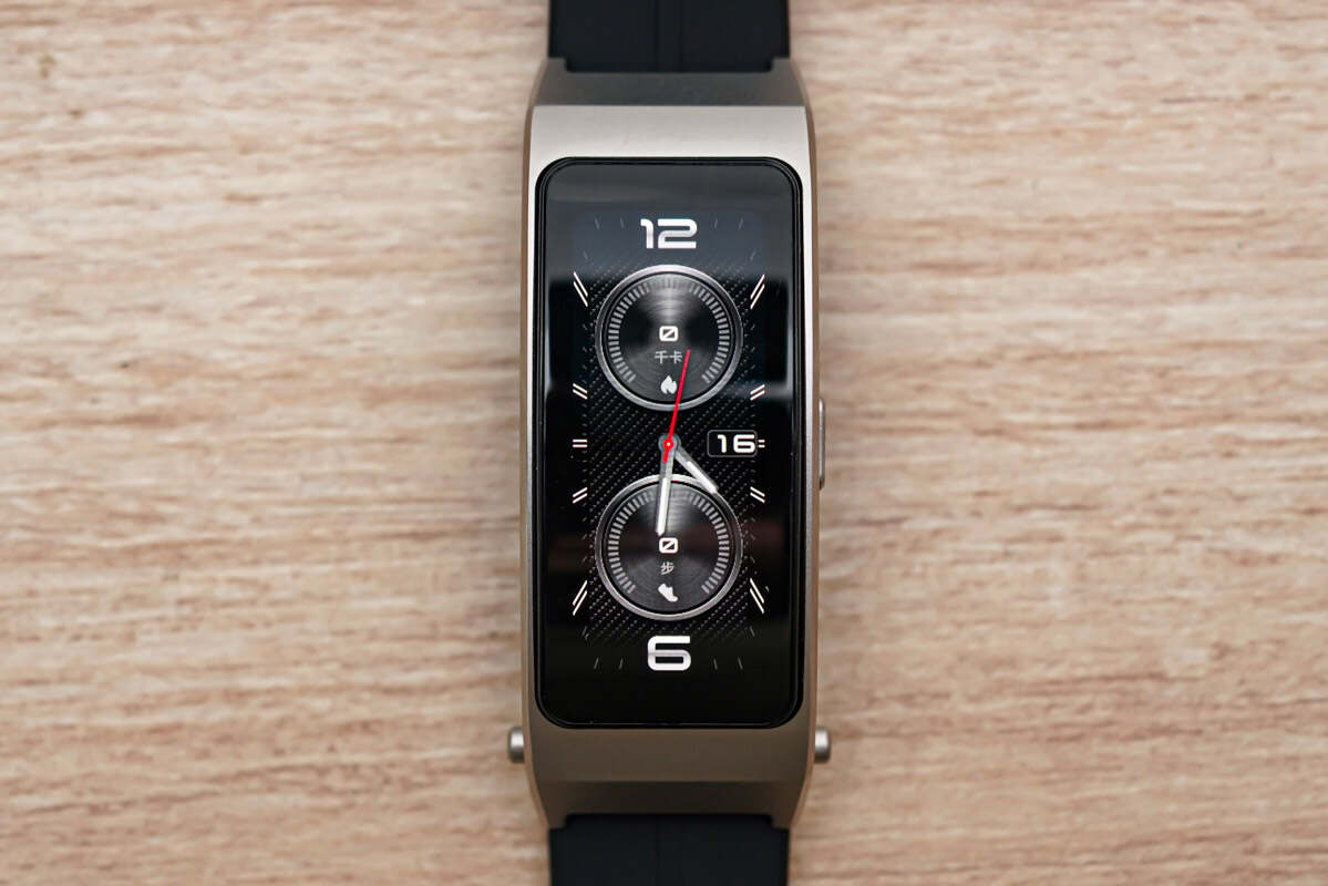 华为通话手环b7评测:能当耳机用的智能手环长什么样? - 114货源网