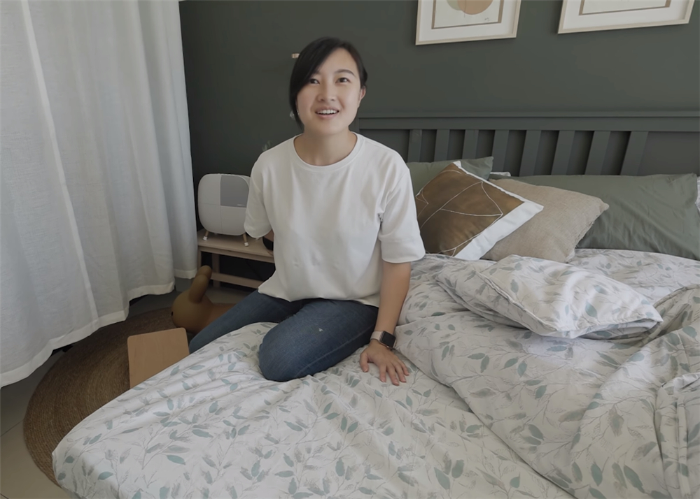 小两口用3天时间，将13㎡杂乱卧室变成森系风，网友：心服口服