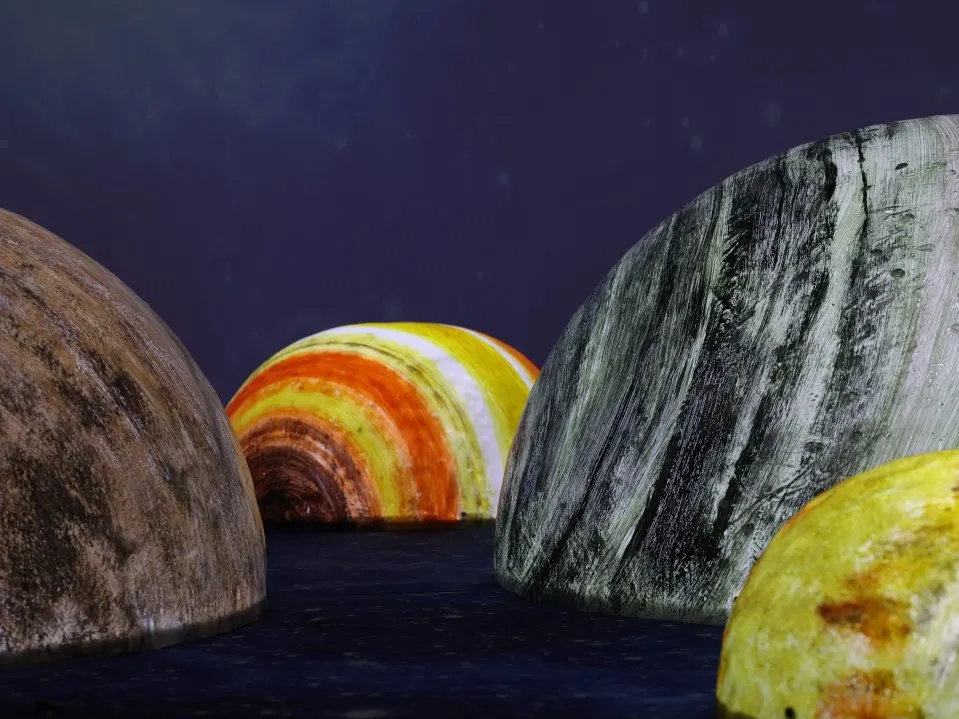 广州设计周打卡TOP1的绝美「金丝玉玛星空主题馆」,大场面超震撼 广州设计周打卡TOP1的绝美「金丝玉玛星空主题馆」,大场面超震撼