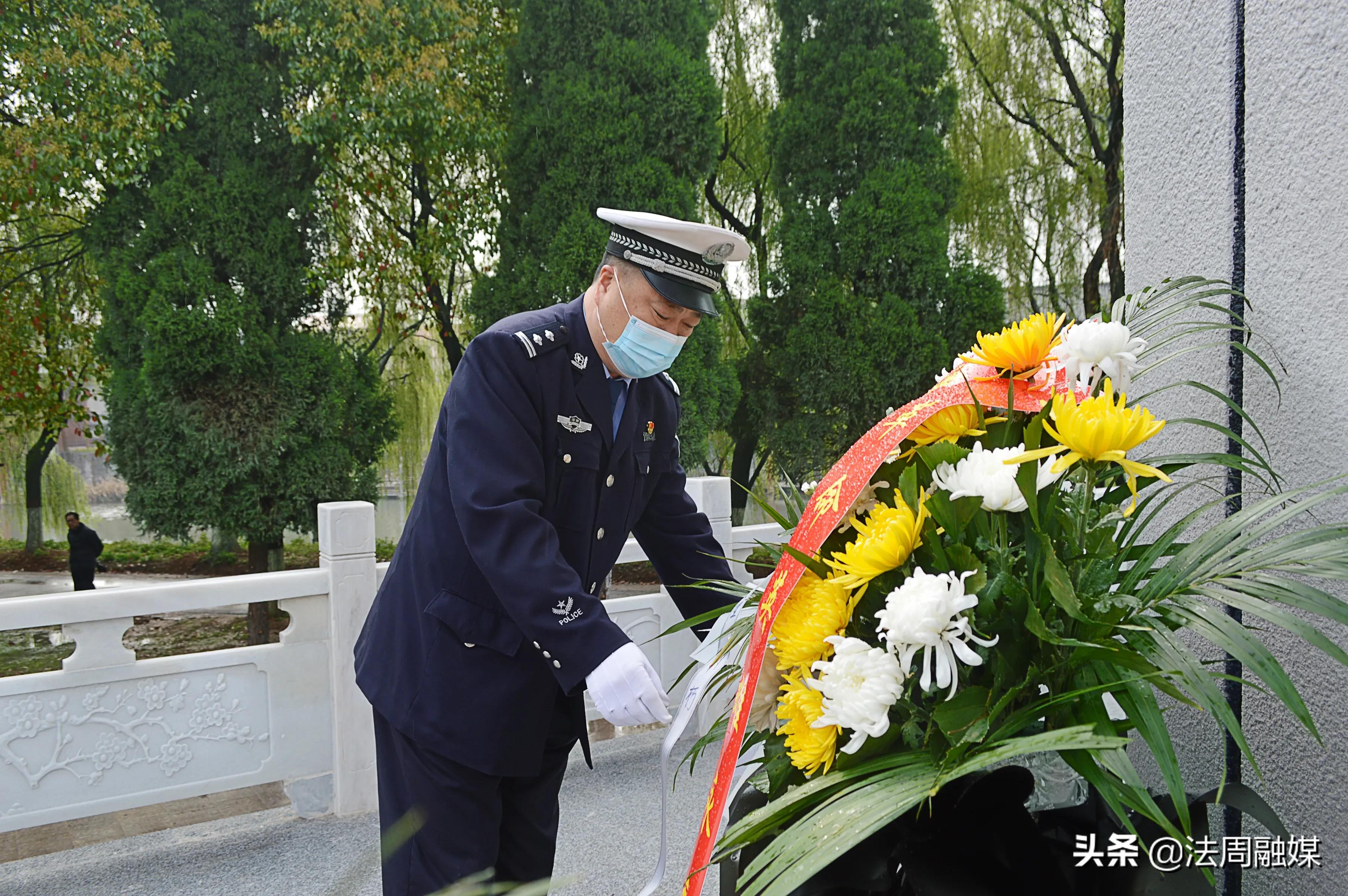 澧县公安局交警大队开展“我们的节日·清明”活动
