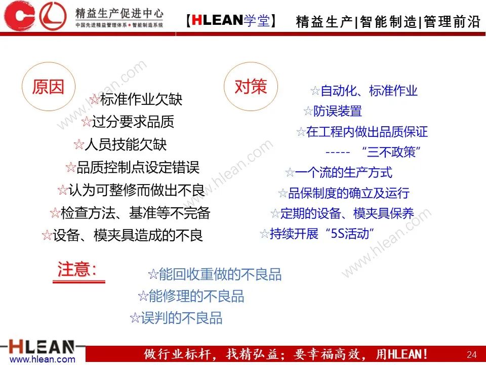 「精益學堂」精益生產—消除七大浪費對策