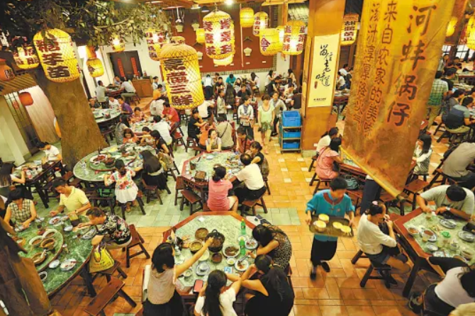 四川老板200㎡饭店装修效果图，地道川味风格设计灵感