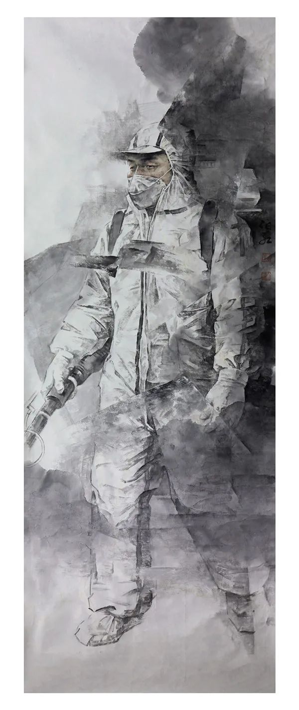 众志成城“丹青”抗疫 颍东区美术家协会美术作品网络展