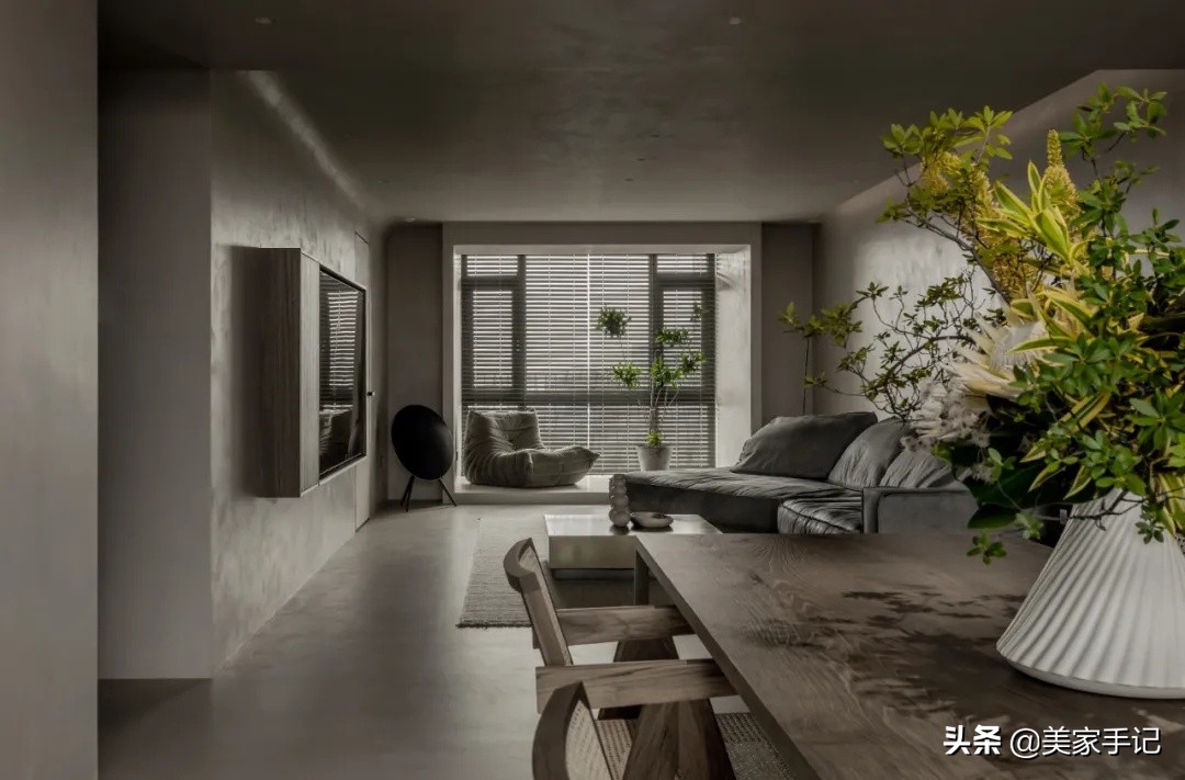 北京夫妻家中的精致场面：坚持不铺地板不铺砖，完工反而时尚高级
