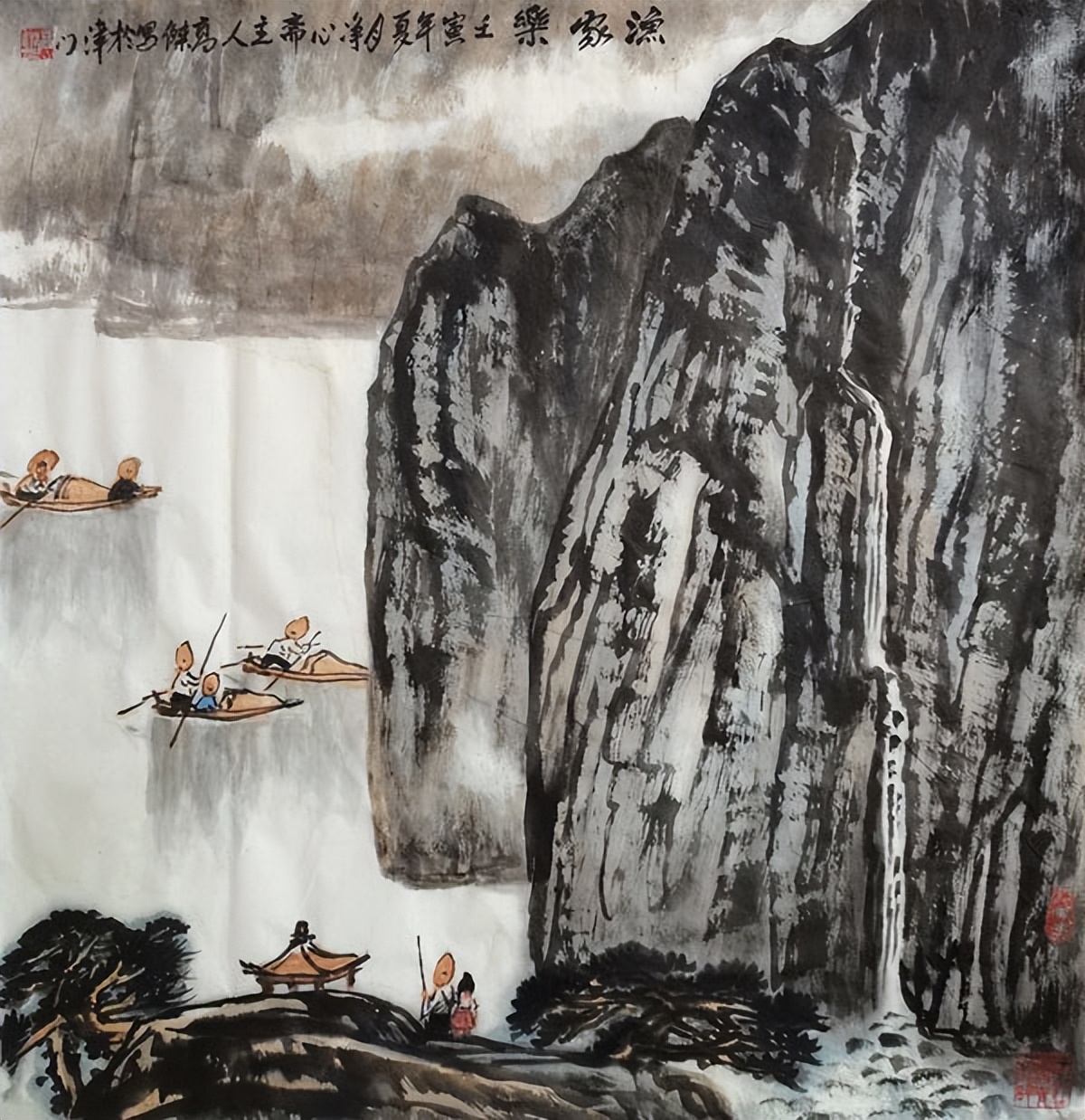 笔墨丹青——著名山水画家高杰作品欣赏