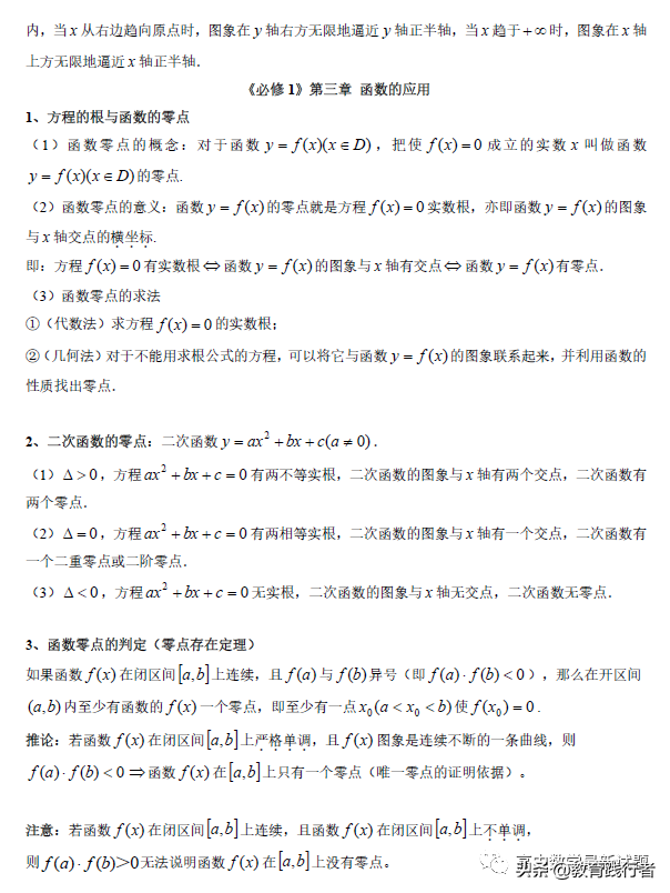2022全国名校高中数学知识点归纳(新高考适用）