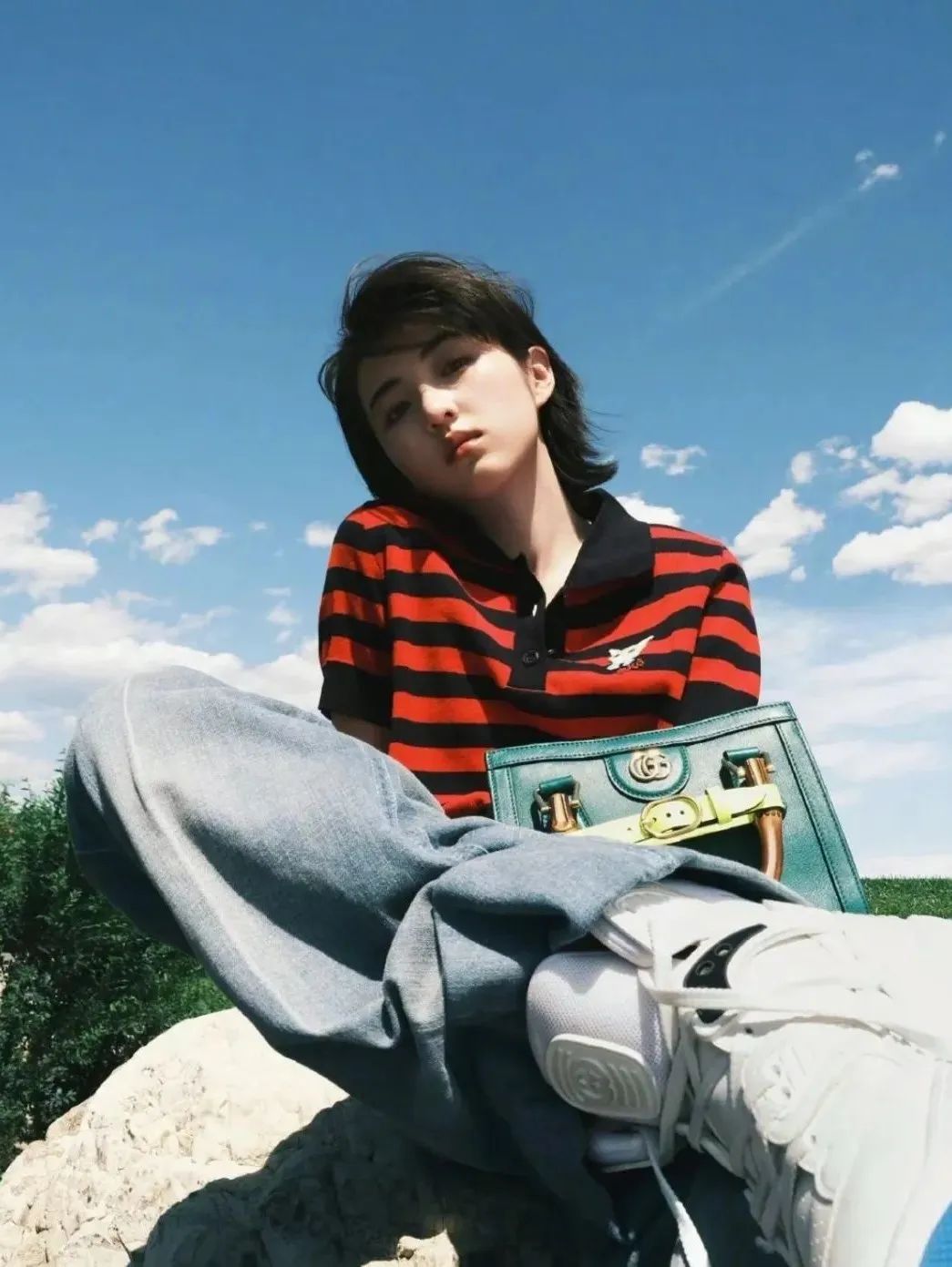 张子枫倪妮白百何这样穿T恤太好看了！|25款高颜值平价T恤get