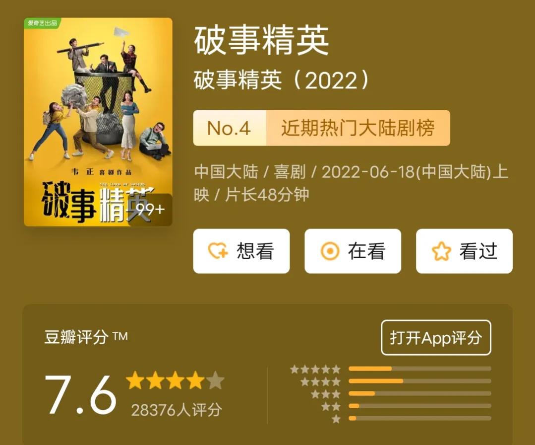 2022年最火的9部电视剧，《人世间》不是第一，三部作品评分相同