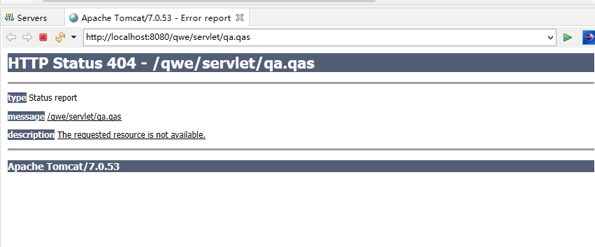Servlet为什么404？(javaEE)