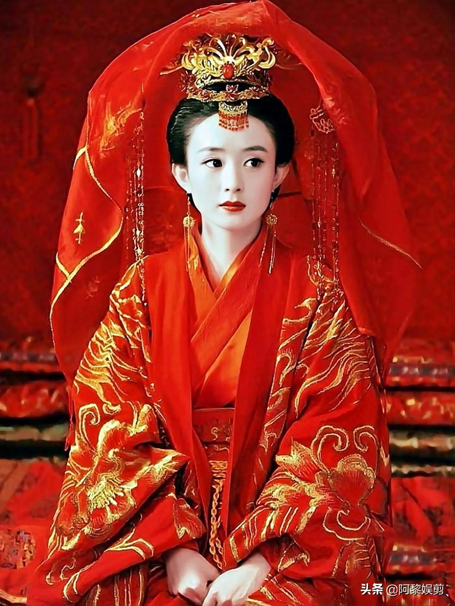 赵丽颖vs迪丽热巴新娘妆，谁更胜一筹？