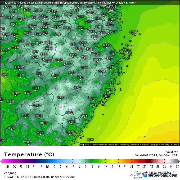 四月罕见！南方多地发出霜冻预警，超级计算机：浙江局部跌破0度