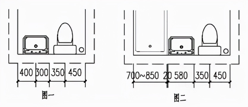 卫生间多种布局：精细化研究