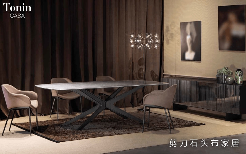 意大利进口家具TONIN CASA餐厅空间餐桌设计 你喜欢哪一款？