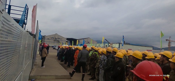 河北省四建一分公司珠海中心粮库（二期）项目吹响大干&ldquo;集结号&rdquo;