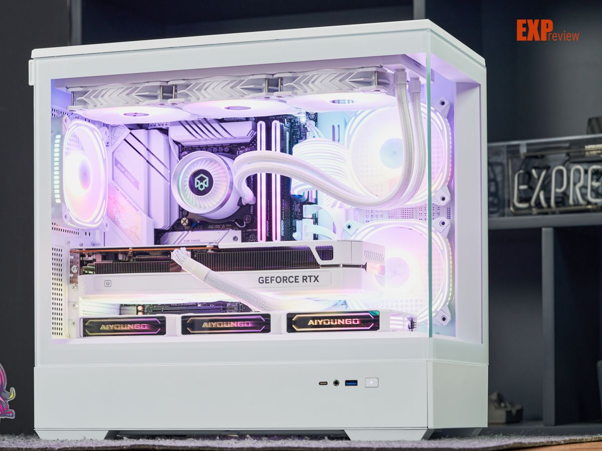 爱国者星璨岚机箱评测:270度展示实用与美观 - 114货源网