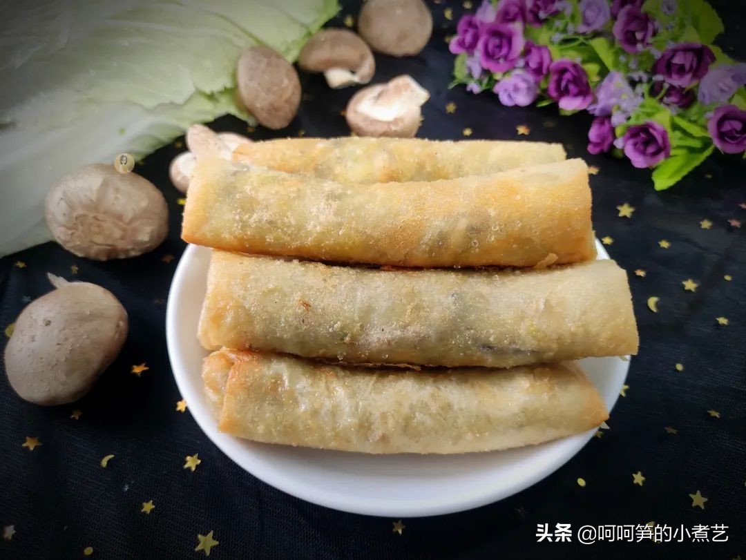 炸春卷的做法（新年美食油炸春卷的家常做法）