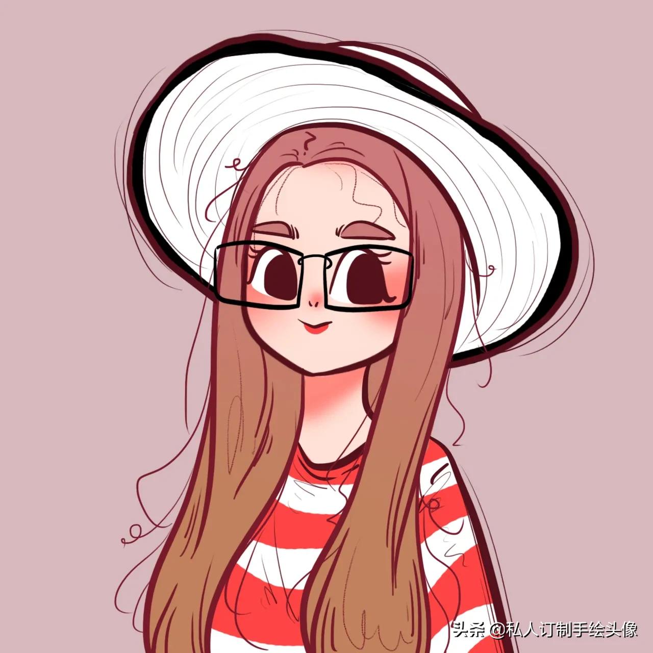 换个头像吧,适合女生真人照片漫画头像青春永驻,时尚有魅力