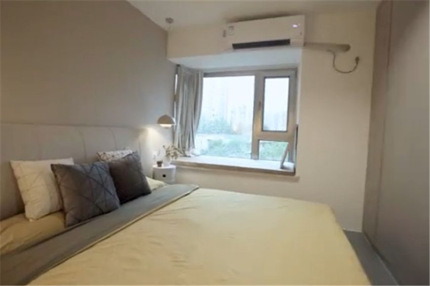 姑娘曬出極簡小家：58㎡一室一廳，一人一貓居住倍感舒適