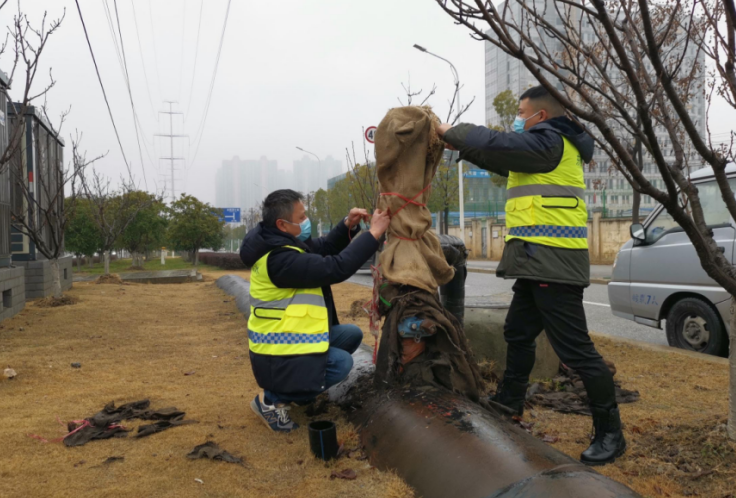 不懼風(fēng)雪和嚴(yán)寒 武漢臨空港服投集團(tuán)全方位做好安全防范工作