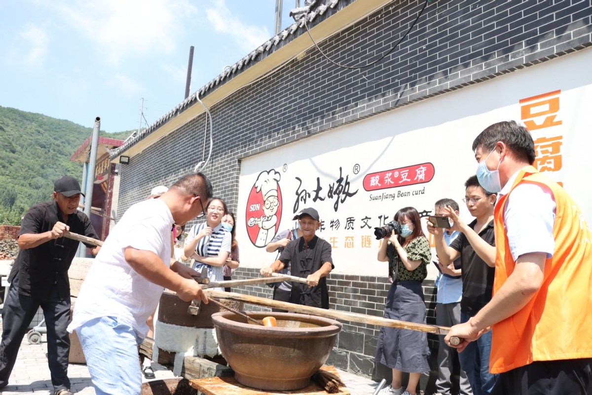 百年非遗看滨州｜邹平酸浆豆腐：传统古法 酸浆点制 清清白白原生态