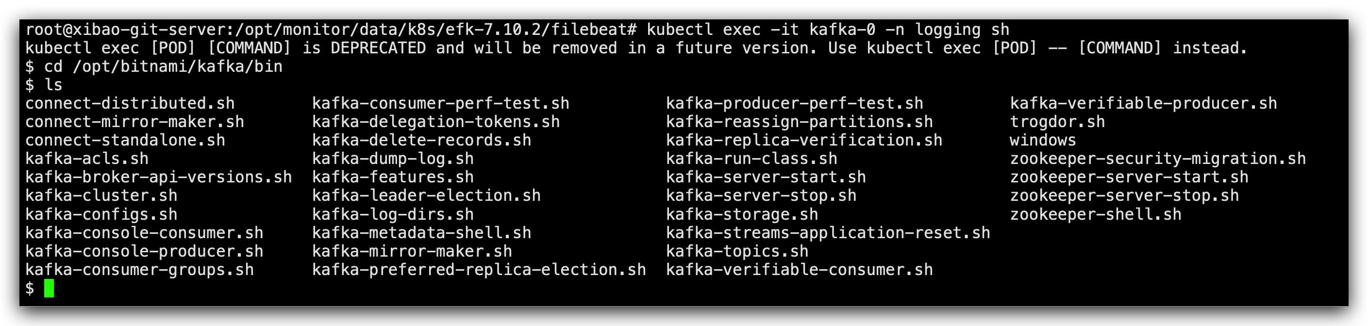 K8S搭建监控平台二之EFK（ElasticSearch + Filebeat + Kibana）