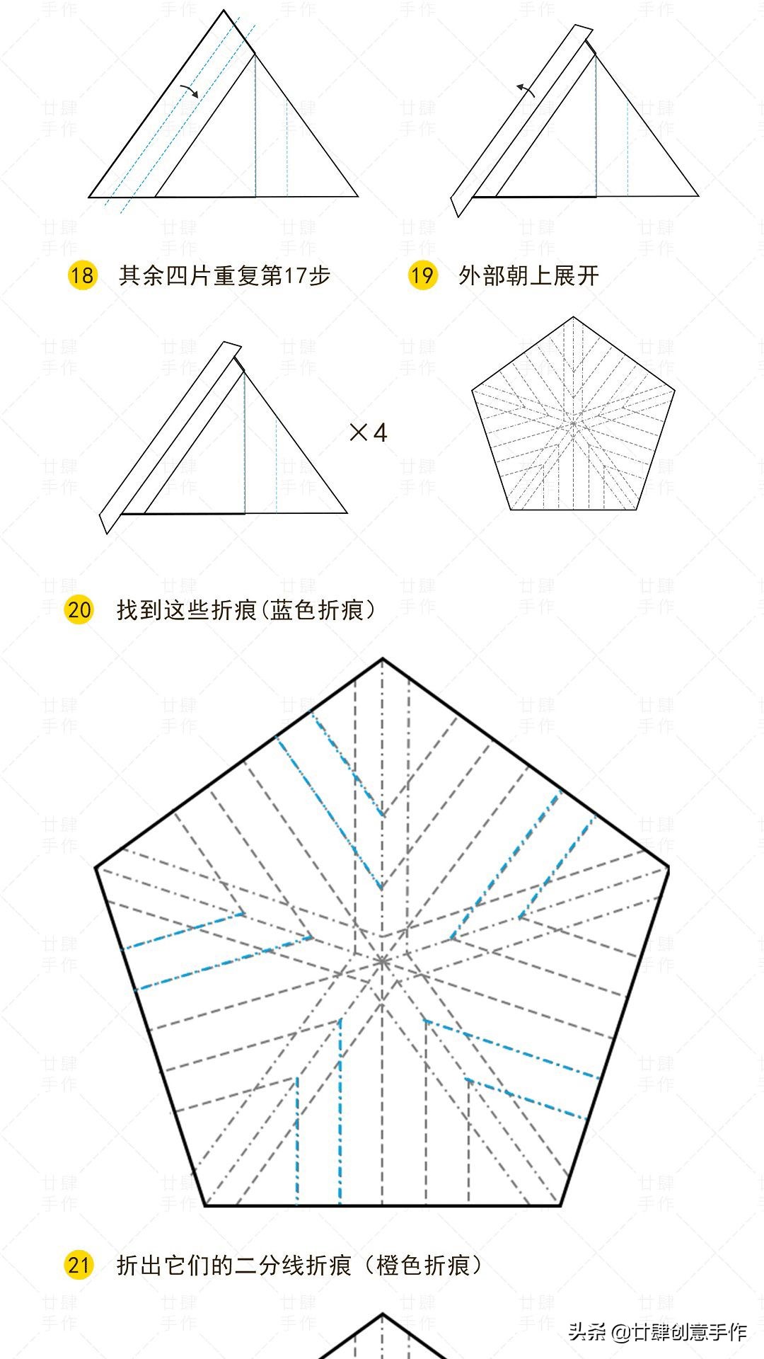 玫瑰花的折法步驟圖,玫瑰花的折法步驟圖解