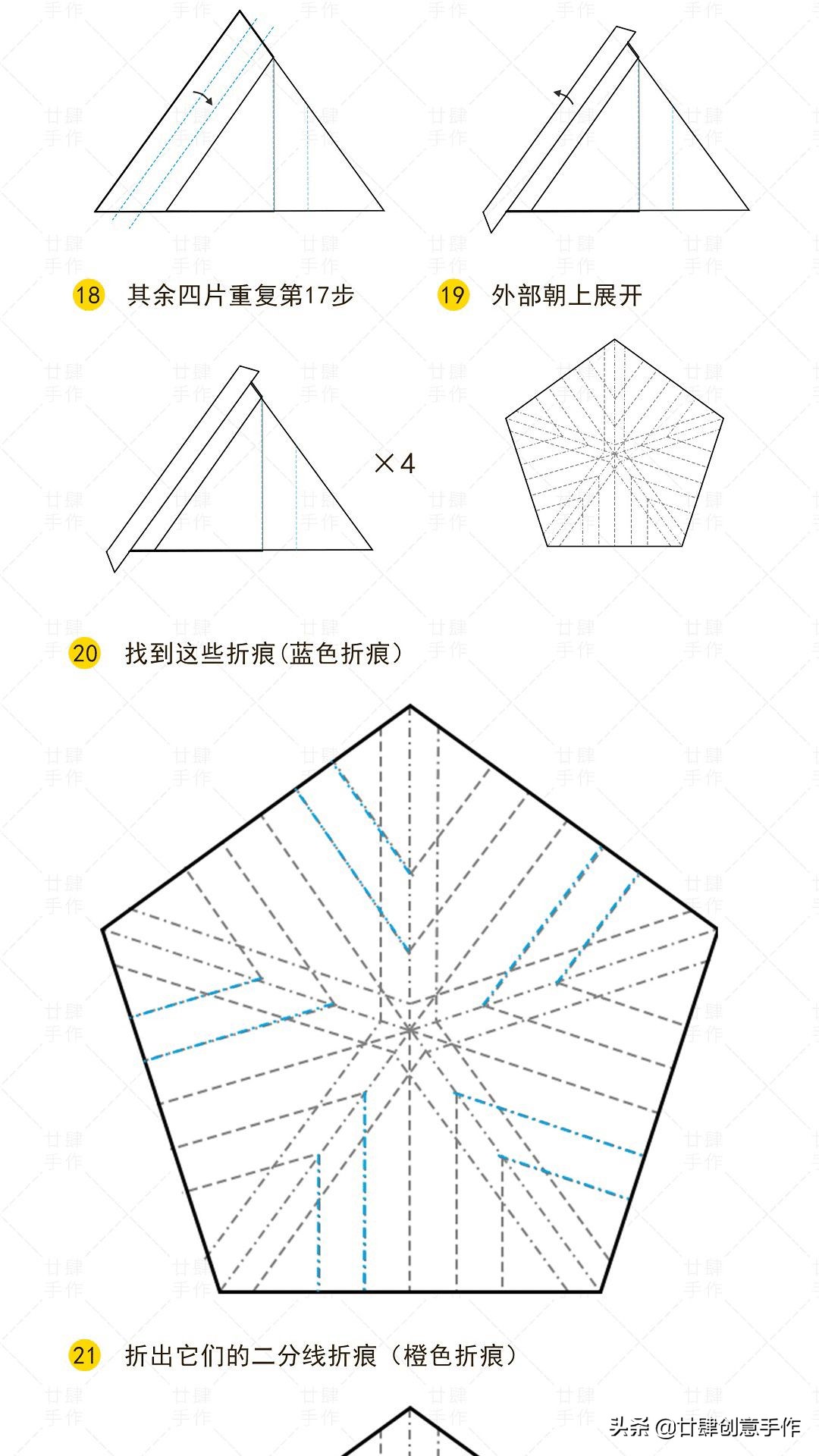 玫瑰花的折法步骤图,玫瑰花的折法步骤图解