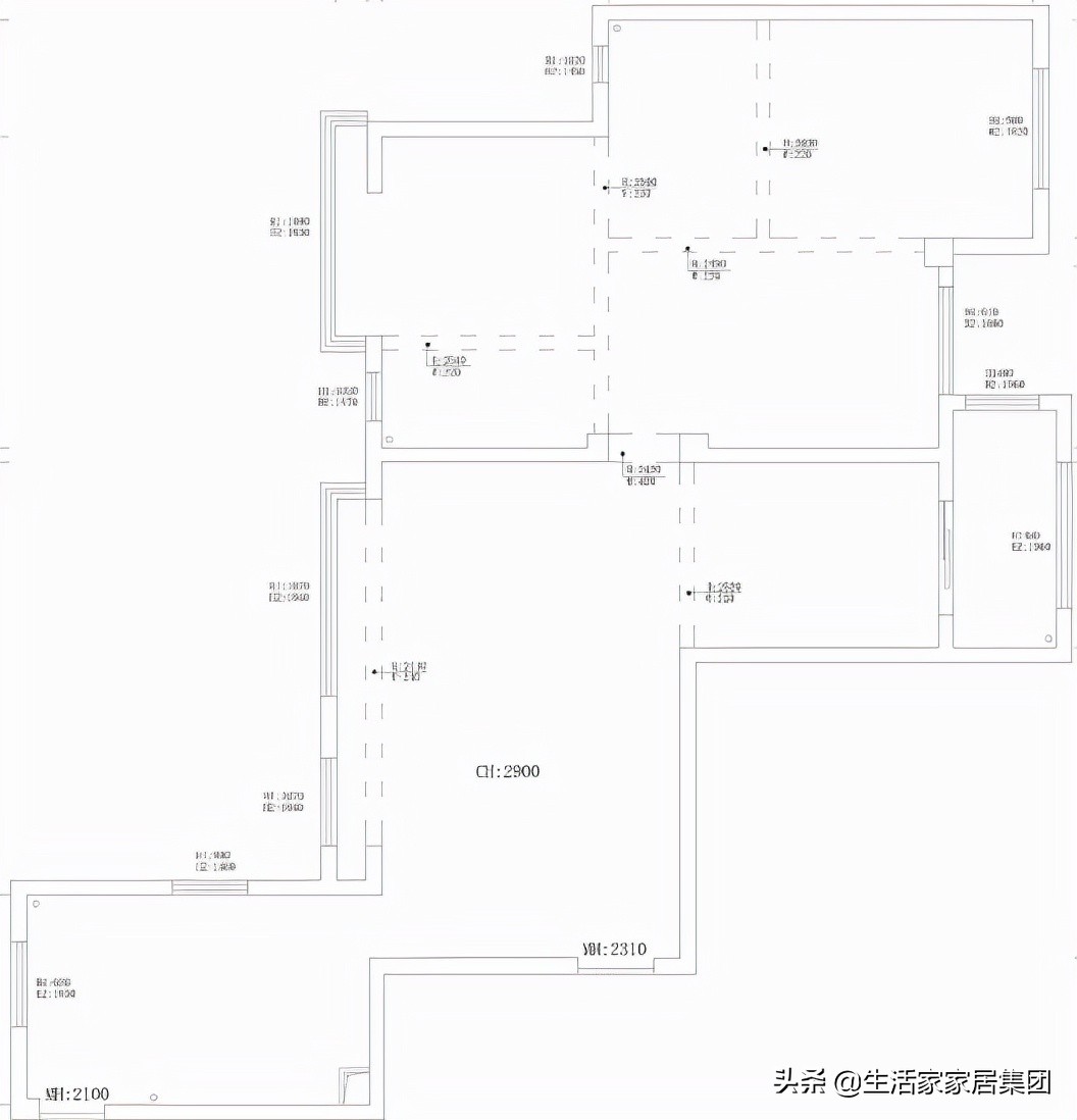 实景案例：135㎡现代简约家，全屋空无一物，其实暗藏实用设计