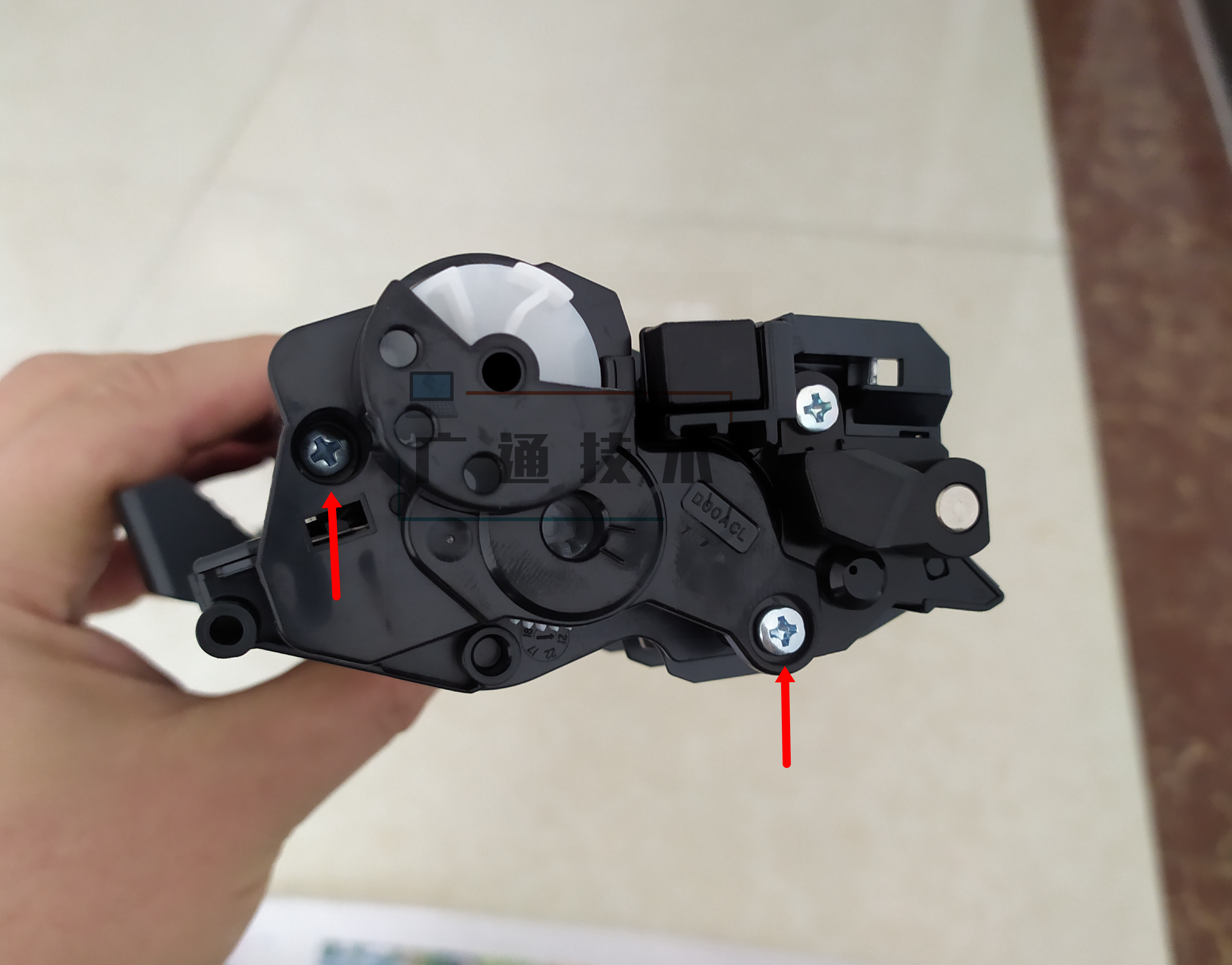 兄弟tn2425原装粉盒(兄弟7090dw,7895dw等机型)加粉及清零方法