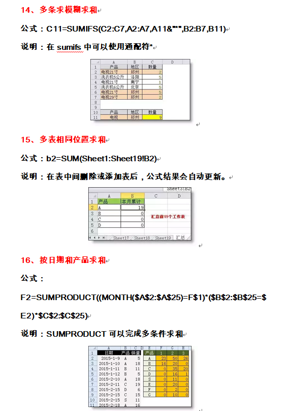 财会人员速看：32个Excel函数公式，附217页Excel函数使用技巧