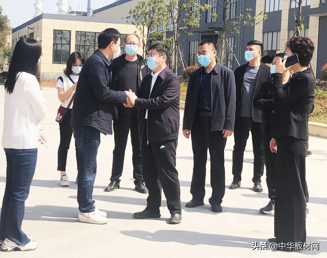 热烈欢迎河北无极县考察组一行莅临百源板材产业园交流学习