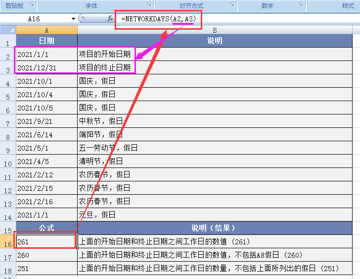 日期和时间NETWORKDAYS(excel的日期怎么开始)