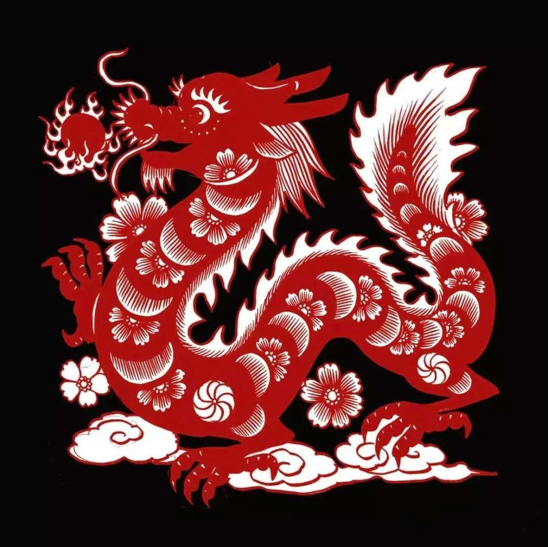 红与黑的强烈碰撞,演绎出精美绝伦的十二生肖剪纸