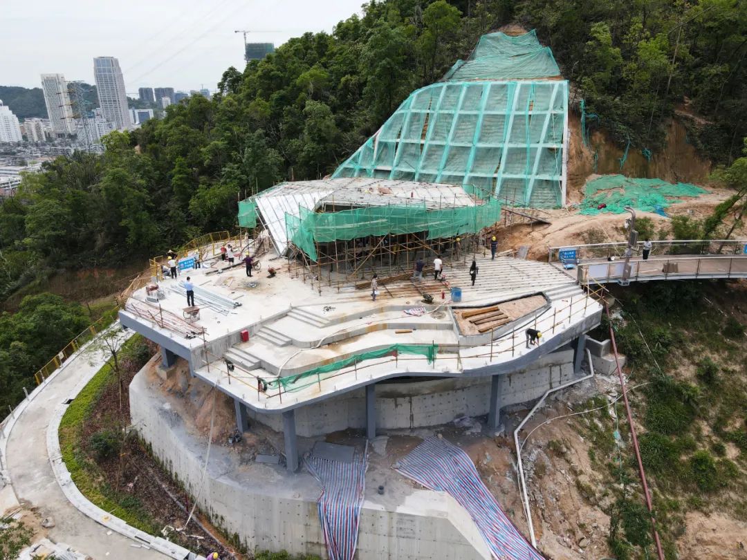 珠海板樟山景观驿站预计年内全面竣工