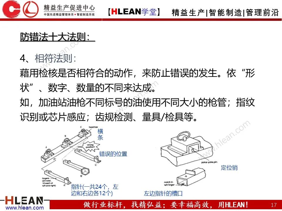 「精益學堂」IE七大手法之防錯法（下篇）