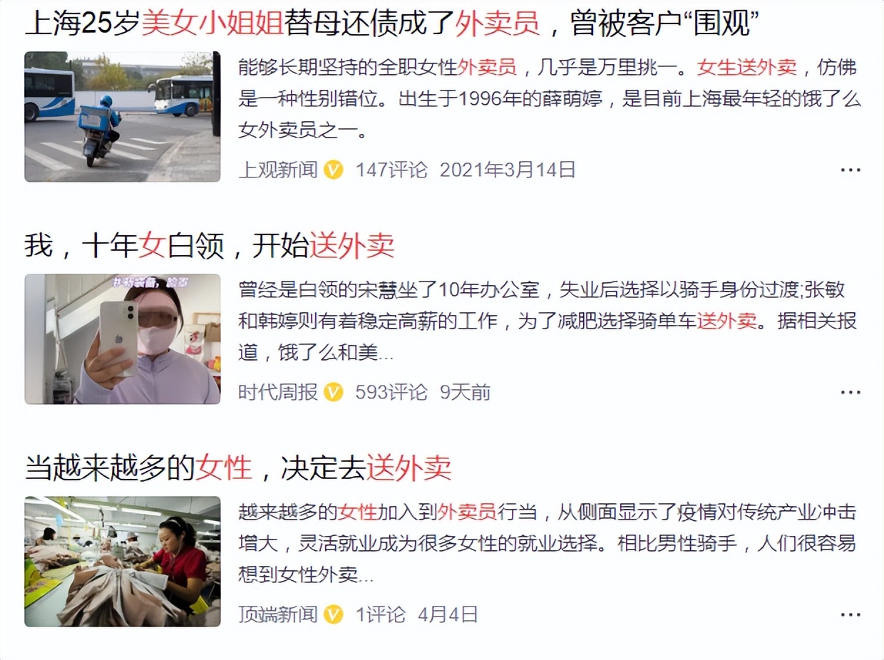 外賣行業有多內卷？2000萬外賣員，160萬是女性
