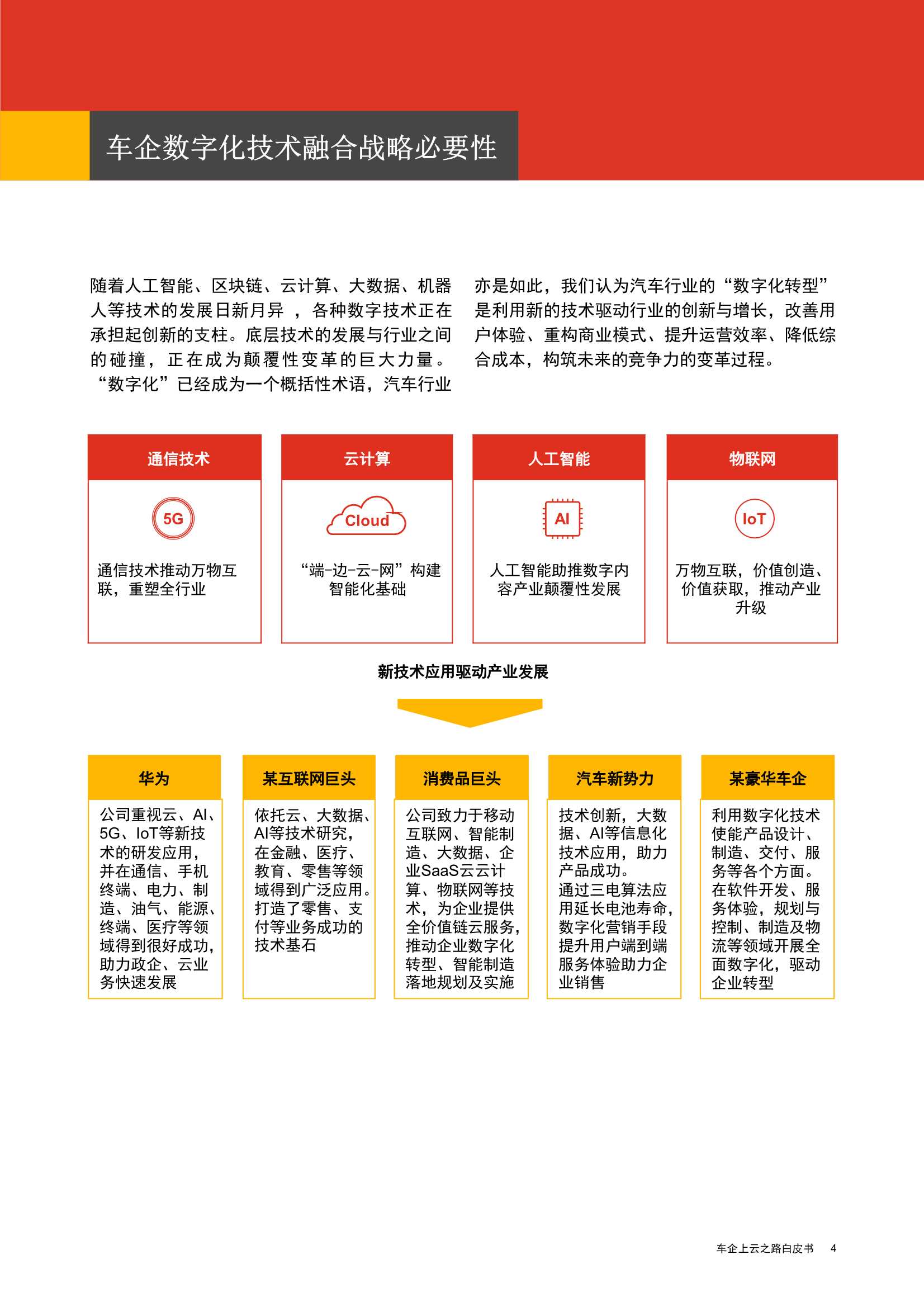 车企上云之路白皮书（普华永道&华为云）